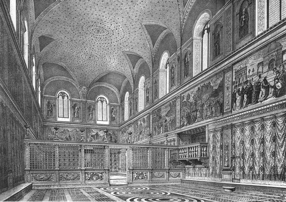 Sistine Chapel, pre-michelangelo: