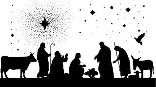 Now the Work of Christmas Begins Join us at 11 PM Sunday, December 24th For the St Monica Choir presentation of Lessons and Carols prior to Midnight Mass,