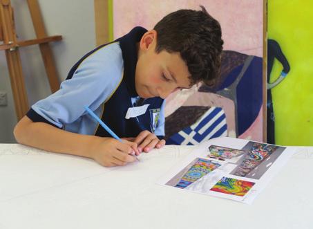 The workshops will focus on creating works for display around the school.