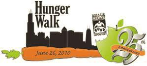 Support Catholic Charities Food Pantries Join Hunger Walk 2010 Saturday, June 26, 2010, Soldier Field. Registration at 8:00 A.M./Step off at 9:30 A.M. Join a pantry s team by signing up online.