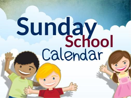 Thank you Julie Perry Kim Parsons Alice Ruppar SUNDAY SCHOOL CLASS DATES During the month of January we will not have Sunday School classes.