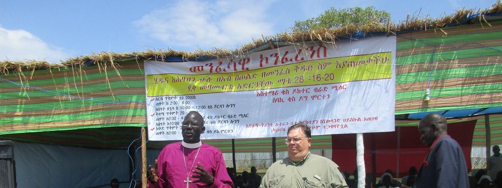 Acknowledgement of the Mission Team The Lutheran Church of South Sudan is blessed with outstanding growing international relationships and partnerships.