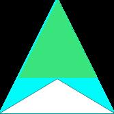 White Triangle = The GENERATOR BASE of the Genesis 1:1/John 1:1 Triangle = 2147 counters The JOHN 1:1 PLINTH is geometrically coded with TRIPLE CIPHERS (with the semantic structure of John 1:1 itself