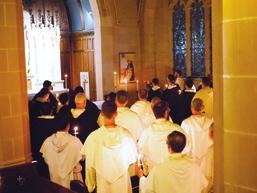Please pray for our new novices throughout the year.