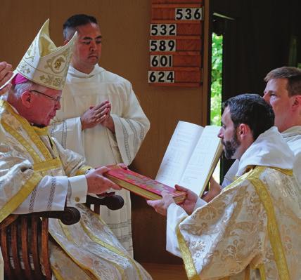 Thank you for praying for our brothers during their ordination to the transitional diaconate! Bishop Christian, O.P.