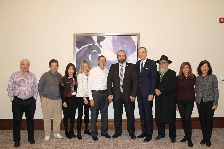 Regional briefings continued the next morning with Deputy Chief of Mission of the Israeli Embassy Ariel Braverman. Mr.