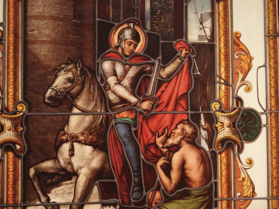 7 A second man who discovered the truth of this parable was St Martin of Tours. Martin was a Roman soldier and a Christian, and became the third Bishop of Tours in the year 371.