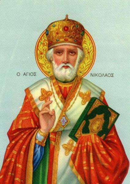 Hymn to Saint Nicholas O who serves Nicholas the saintly, Him will Nicholas receive And give help in time of need: Holy Father Nicholas!