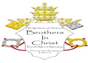 Page 5 Brothers in Christ All men of the parish are invited on Wednesdays at 6 a.