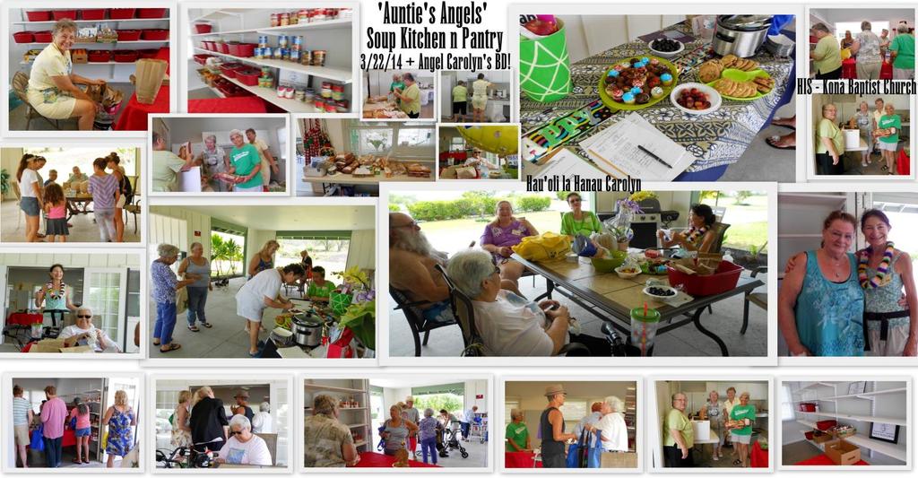 HUALALAI ELDERLY MINISTRY Our ladies continue to support efforts to assist the 100+ residents at Hualalai Elderly.