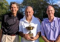 agreement last October for proceeding with the first ever AMC Open Golf Tournament. Over 20 AMC golfers and friends competed for The Duffer Cup on a beautiful autumn day at The Candlewood Golf Course.