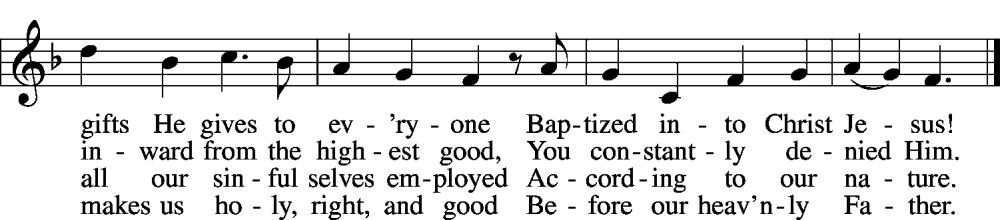 C=congregation, R=reader, A=cantor) Opening Hymn Please stand All