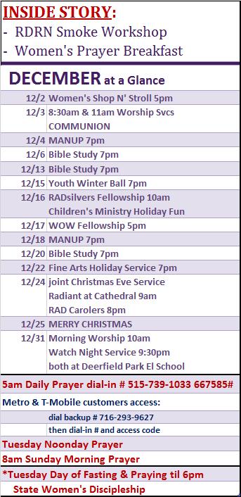 Join Radiant at Cathedral for Christmas Eve Service Invite a Friend to Service