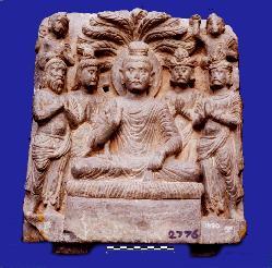The important point need to be mention that Buddhist art Gandhara elegantly introduced Buddha in human form as it is pointed out in Mahayana School of Buddhist Art.
