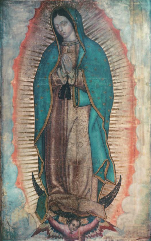 St. Juan Diego s tilma showing the