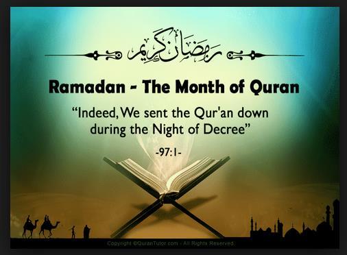 Muhammad Receives the Qur an during the Month of Ramadan Muhammad was troubled by the inequalities of Meccan society (refer to pages 319-320 in your textbook) He believed in one God and devoted his