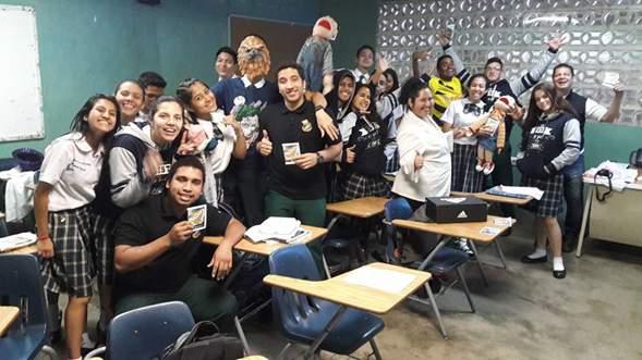 WORK IN CONJUNCTION WITH THE CHRISTIAN UNIVERSITY OF PANAMA Through Project Joel program, LHM Panama had the opportunity to work as a team with the Universidad Cristiana de Panamá a training on the