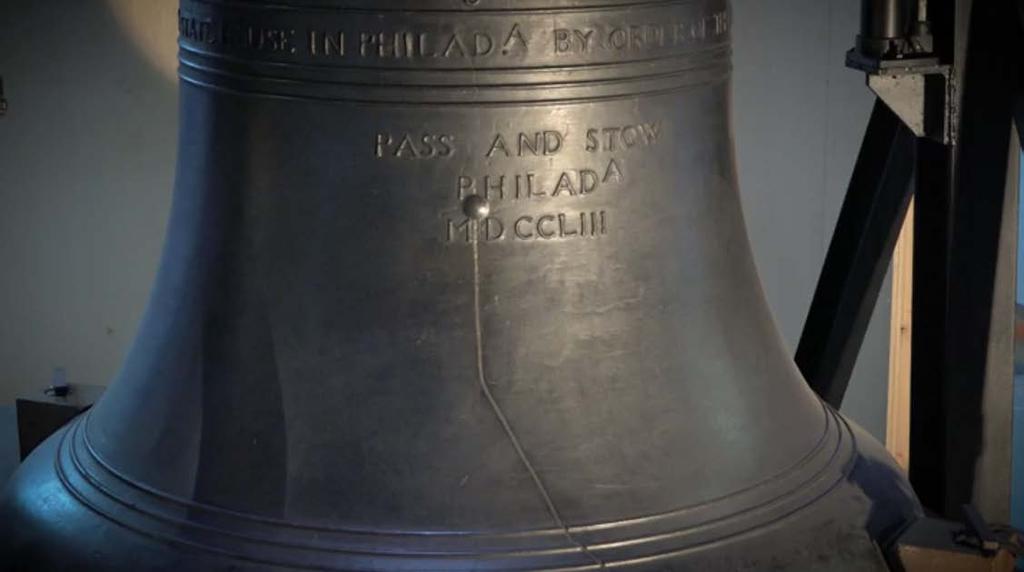 THE FIRST EXHIBIT ITEM HAS ENTERED THE BUILDING! What stands six feet tall, weighs 3,200 pounds and peals in E-flat? The Liberty Bell, the icon of American independence.