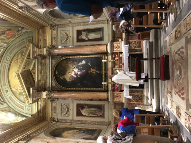 Owen, assisted by Alex celebrates Mass for the pilgrims in St. Peter s in the Vatican. KNIGHTS OF COLUMBUS #6504 Today, Oct. 30th at 2:45pm the Rosary will be prayed.