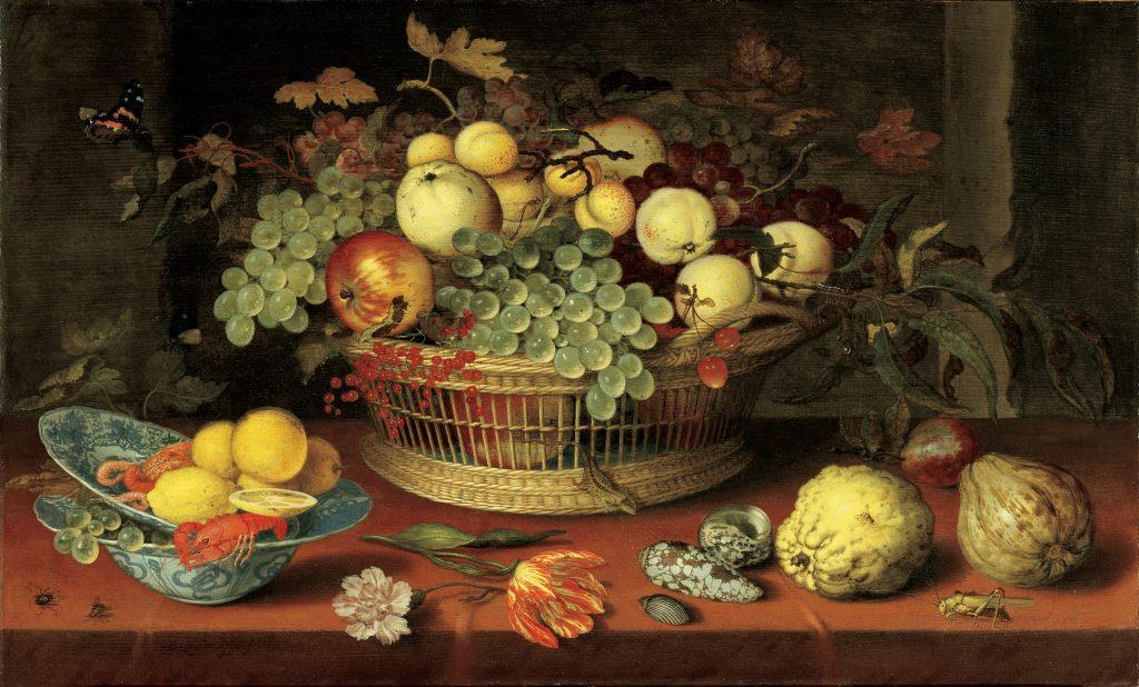 Life Still Life with Basket of Fruit (Dutch