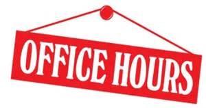 2 Parish Office-Rectory Office Hours Monday/Lundi *Tuesday/Mardi *Thursday/Jeudi: 9:00 am-5:00 pm Wednesday/Mercredi 10:00