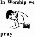 Prayer is the way by which man speaks to God. When we pray according to the will of God, He hears us (I John 5:14) and He answers our prayers (I Peter 3:12).