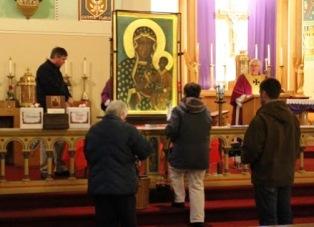 Charity Meeting Officer's Meeting. Our Lady of Czestochowa, the Black Madonna. May 1-2, at St. James.