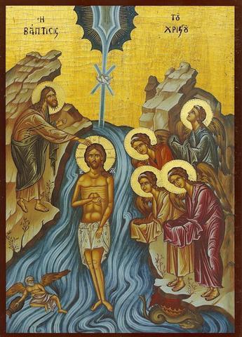 :: The Baptism of Jesus :: A Theophany meditation by Fr.