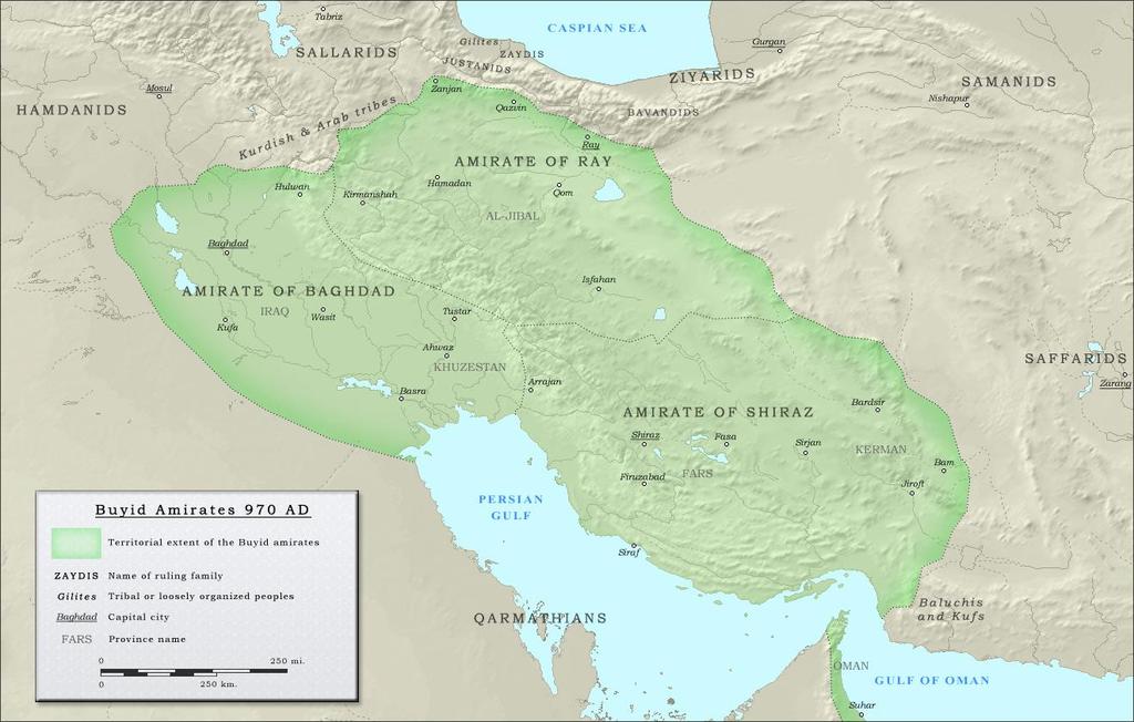 Buyids (934-1062): Shi-ite Persian dynasty