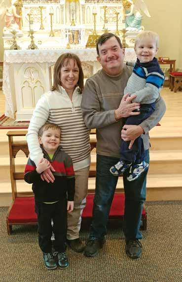 St. John the Baptist 4 For parishioner Carolyn Cothron, mother of two young sons, a parent s greatest responsibility is to prepare her children well for this life and the next.