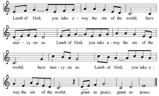 LAMB OF GOD COMMUNION MUSIC Be Thou My Vision (8:15 a.m.) arr. Dan Musselman Open Our Eyes (10:30 a.m.) W.C. Macfarlane COMMUNION HYMN If You But Trust in God to Guide You Hymn #769 You are invited to stand.