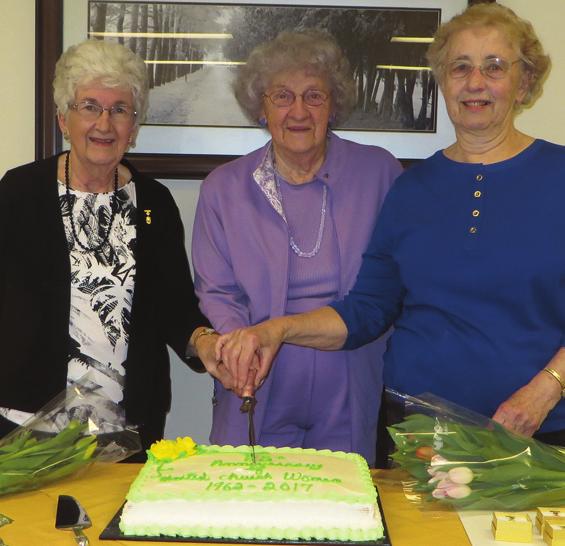 Central United Church Women celebrate 55th Anniversary JUNE 2017 - P8 Submitted to The Spread by ANN BATEMAN, Central United UCW The UCW of Central United Church gathered at The Camden Park Terrace