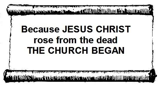 Jesus Christ rose from the dead. They preached this message and the people believed this message.