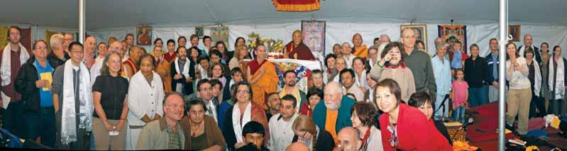 Kalachakra Initation with Venerable Choden Rinpoche in August at Milarepa Center.