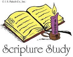 Learn about the scriptures through prayer and discussion with other parishioners. Questions?