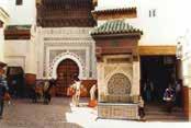 city of the country. 09 am to 12.30 am: Visit of the old medina of Fes FES EL BALI Al Quaraouiyine is a university situated in Fes.