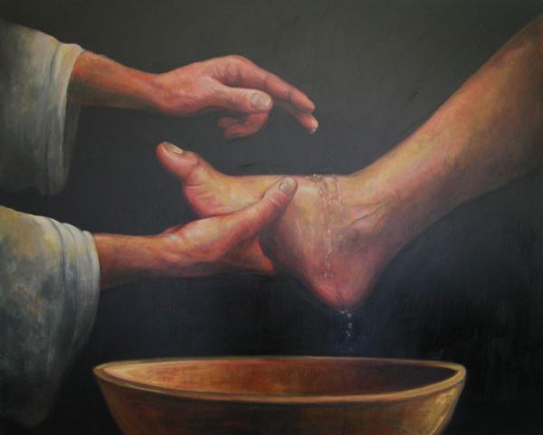 When he had washed their feet and put on his outer garments and resumed his place, he said to them, Do you understand what I have done to you?