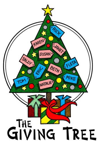 Christmas Giving Tree Once again we at St. Ann are invited to share OUR blessings and gifts with the multitudes who are not as fortunate.