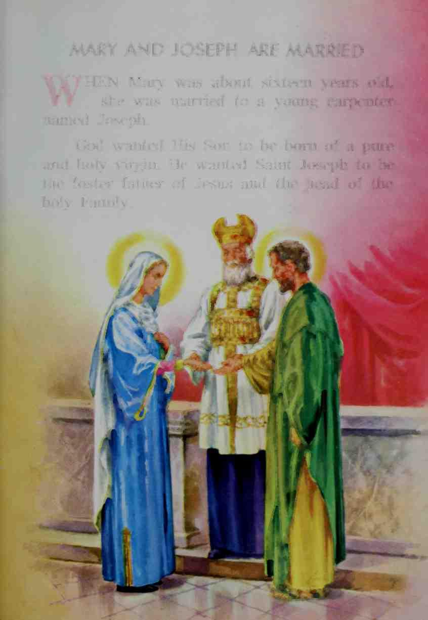 AAARY AND JOSEPH ARE MARRIED WHEN Mary was