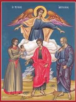 GUARDIAN ANGELS Angels are ministering spirits who are sent to minister to us for our future salvation (Heb. 1:14).