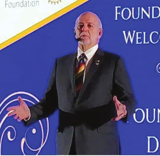 RI PRESIDENT S MESSAGE V JANUARY 2019 ocational service can be hard to define, but it is easy to describe: It is simply the point where our Rotary lives and our professional lives intersect.