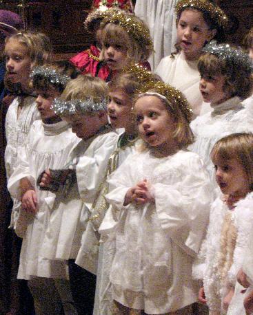 In the past few years, the resounding success of the children s choirs under the direction of Karol Kimmell have made the 5:00 p.m. Christmas Eve worship service a rich and full experience.