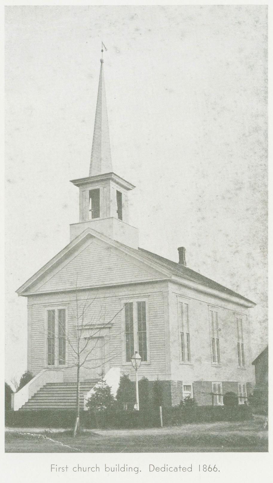 Even before the congregation was officially organized, there was talk of finding a more suitable location for a church than the lot on Broadway.