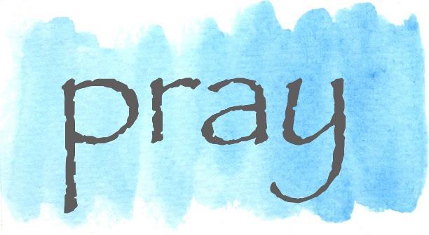 Prayer Pointers Summer 2017 Pray for our times together in our Summer Family Services. Pray for the Summer Holiday Club running from 25 th to 28 th July.