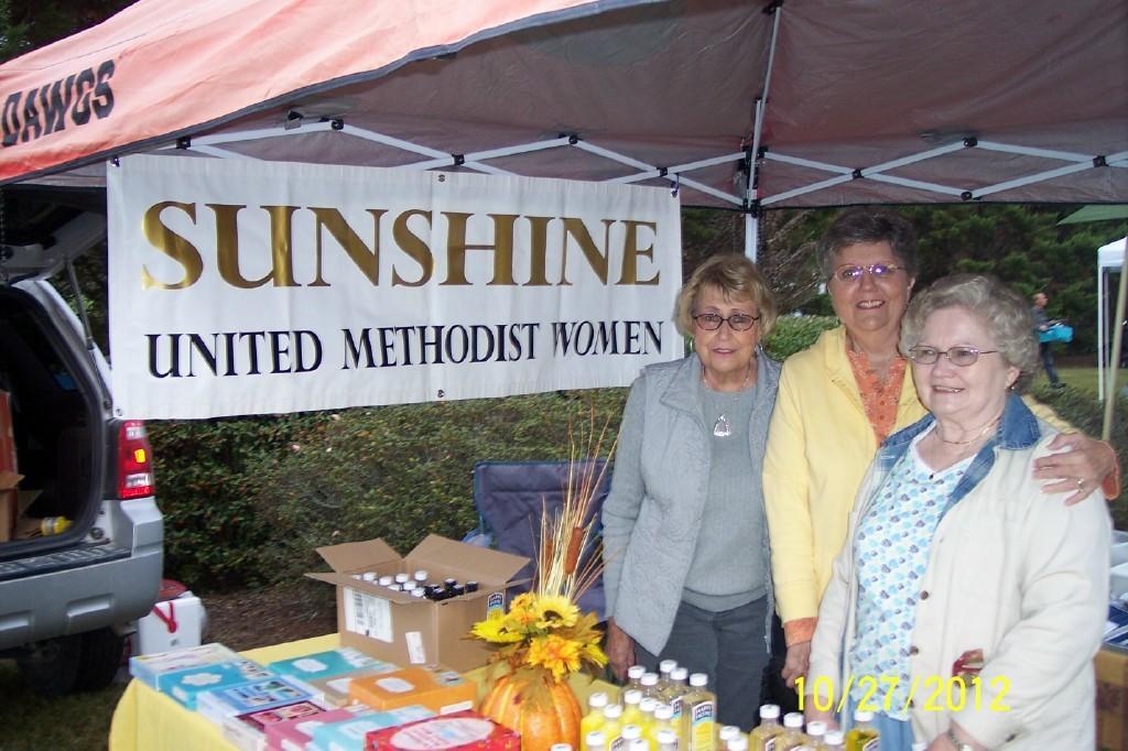DOES YOUR UNIT HAVE A STORY TO TELL Sunshine UMW of Toccoa Sunshine UMW with a booth at the