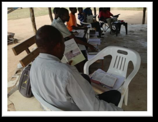 them with sharing the gospel in their village during our time there. The No Place Left teaching material is very basic Bible truths which can be reproduced by both existing and new believers.