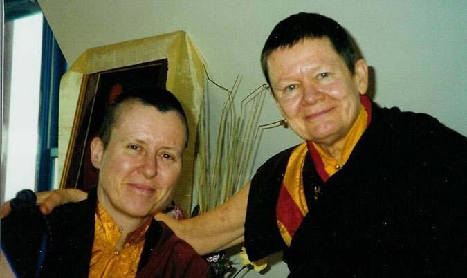 as well as the first fully ordained nun, in the Drikung Kagyu lineage.