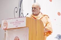 H.H. Swami Nirmalanandanathji said that Pujya Swamiji was the greatest Saint of modern India. He was appreciative of the excellent services of AIM for Seva.