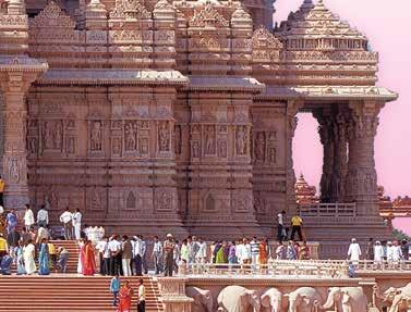 MANDIRS BUILT BY PRAMUKH SWAMI MAHARAJ Pramukh Swami Maharaj had built the most number of mandirs in the world. He had built and consecrated more then 1100 BAPS mandirs.