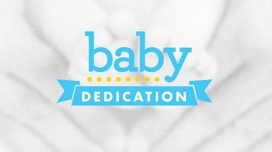 Come support the babies being dedicated to the Lord at 10:30 am on Sunday, May 13 -- contact the church office at 402-762-3824 or